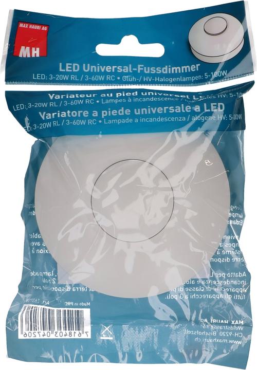 Actual product image Max Hauri Universal-Fussdimmer