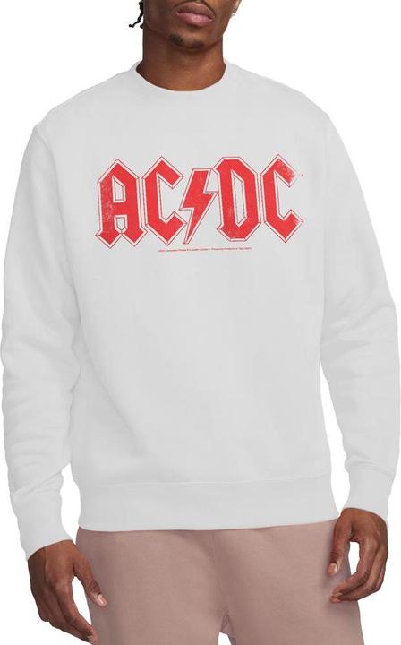 Actual product image AC/DC Unisex Adult Logo Sweatshirt (L)