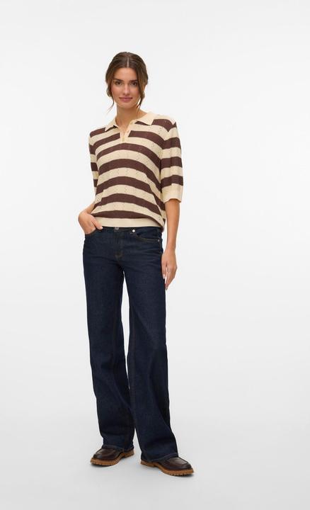 Actual product image Vero Moda VMRANDI Gestricktes Poloshirt Polo (XS)