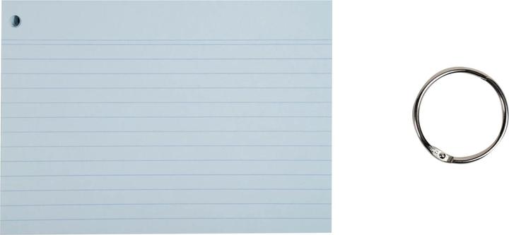 Produktbild Exacompta Flashcards (A6, 205 g/m², 50 x)
