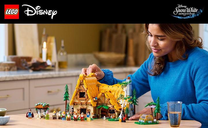 Immagine prodotto LEGO La capanna di Biancaneve e i sette nani (43242, LEGO Disney)