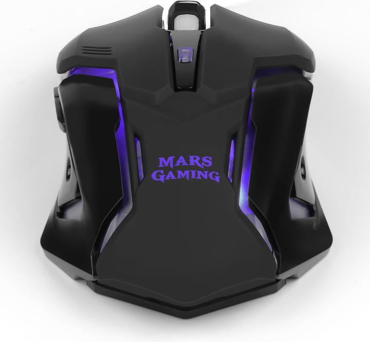 Produktbild Mars Gaming for games MRM0 4000 DPI Black (Kabelgebunden)