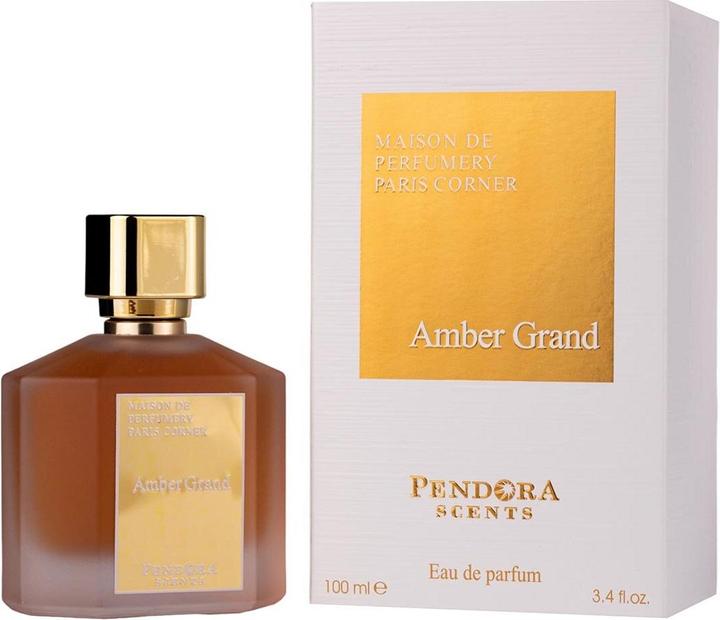 Paris Corner Unisex Amber Grand Pendora EDP Spray 3.4 oz Fragrances (Eau de Parfum, 340 ml)