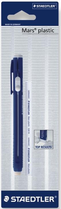 Immagine prodotto Staedtler Mars plastica 528 Portamatite con gomma in blister, dimensioni: 137 x 11 x 15 mm e 1 gomma di
