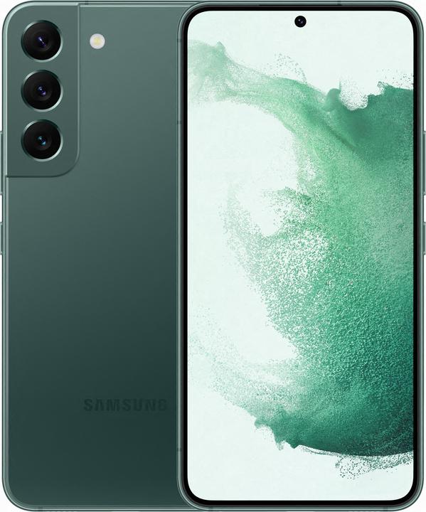 Produktbild Samsung Galaxy S22 (128 GB, Green, 6.10", Dual SIM, 50 Mpx, 5G)