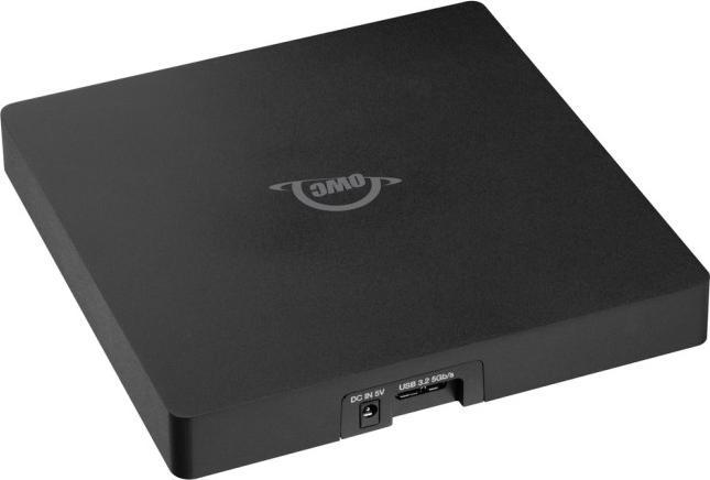 Actual product image OWC Slim external optical drive enclosure USB 3.2 (Replace OWCVLSS9TOPTU2)