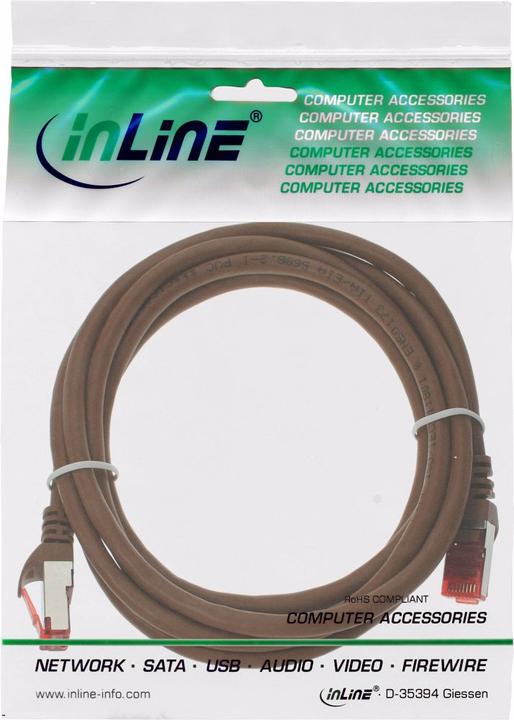 Image du produit InLine Câble patch (S/FTP, CAT6, 3 m)