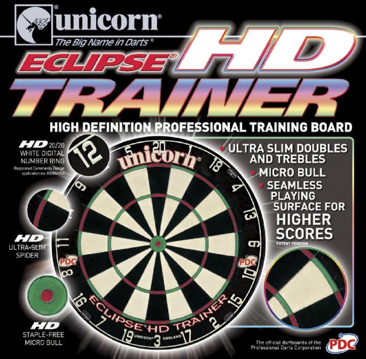 Actual product image Unicorn Eclipse HD Trainer Bristle Board