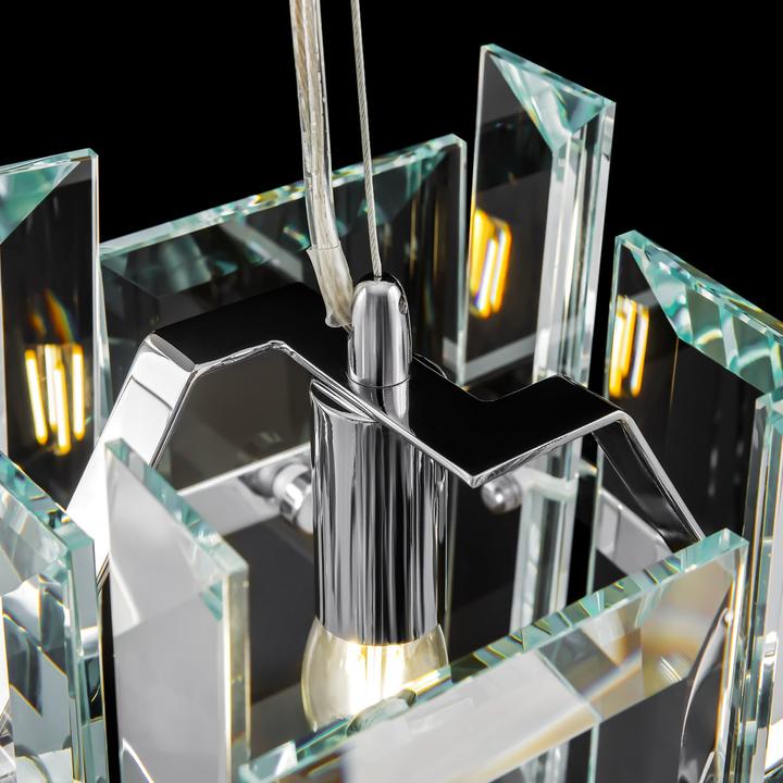 Image du produit Maytoni Cerezo Suspension, lampe à suspendre E14 Chrome Cristal (E14)