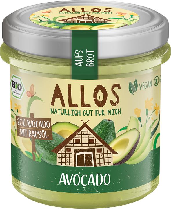 Produktbild Allos aufs Brot Avocado Bio Glas 140 g (140 g)
