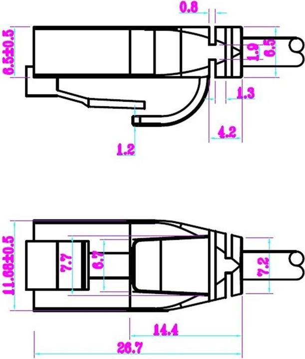 Actual product image Goobay network cable (U/UTP, CAT6, 15 m)