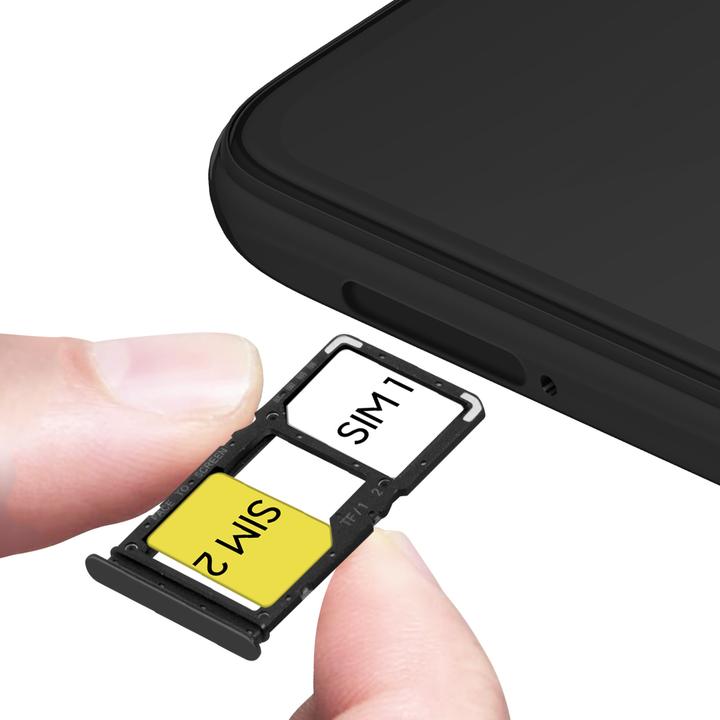 Immagine prodotto Clappio 1x SIM + 1x supporto per scheda Micro-SD pezzo di ricambio per Xiaomi Redmi Note 7 - Nero (Xiaomi Redmi Note 7)
