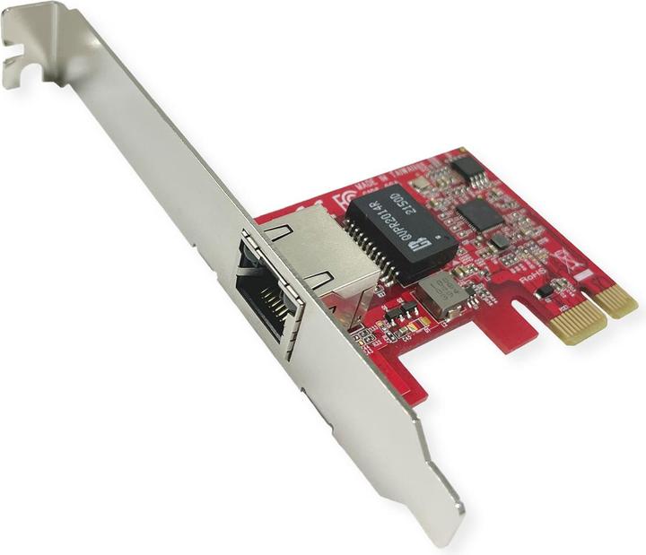Image du produit Roline Adaptateur PCIe 2.5GbE Ethernet Low Profile - PCI (PCIe)