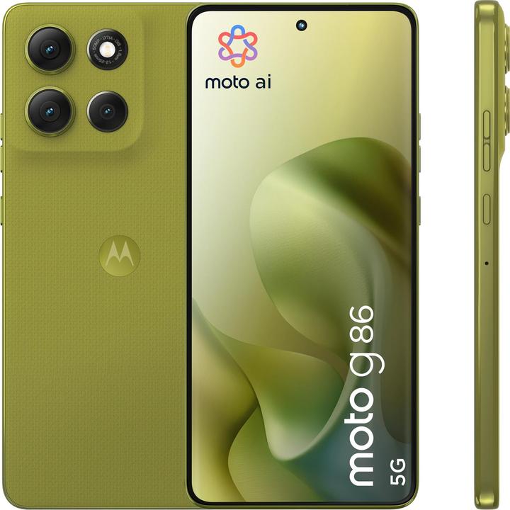 Actual product image Motorola G86 (256 GB, Golden Cypress, 6.67", Dual SIM, 50 Mpx)
