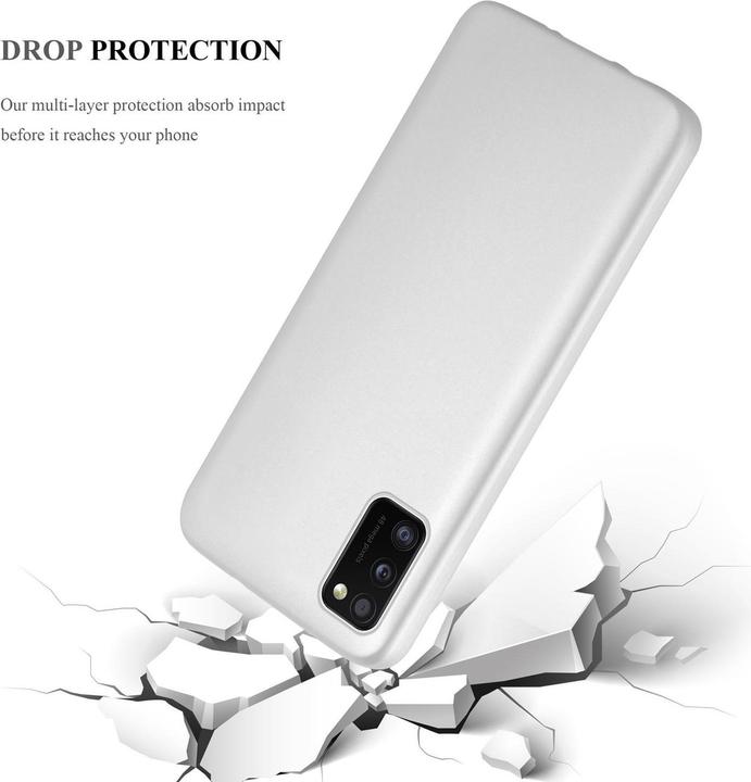 Productafbeelding Cadorabo TPU Matte Metallic hoes (Samsung Galaxy M40)