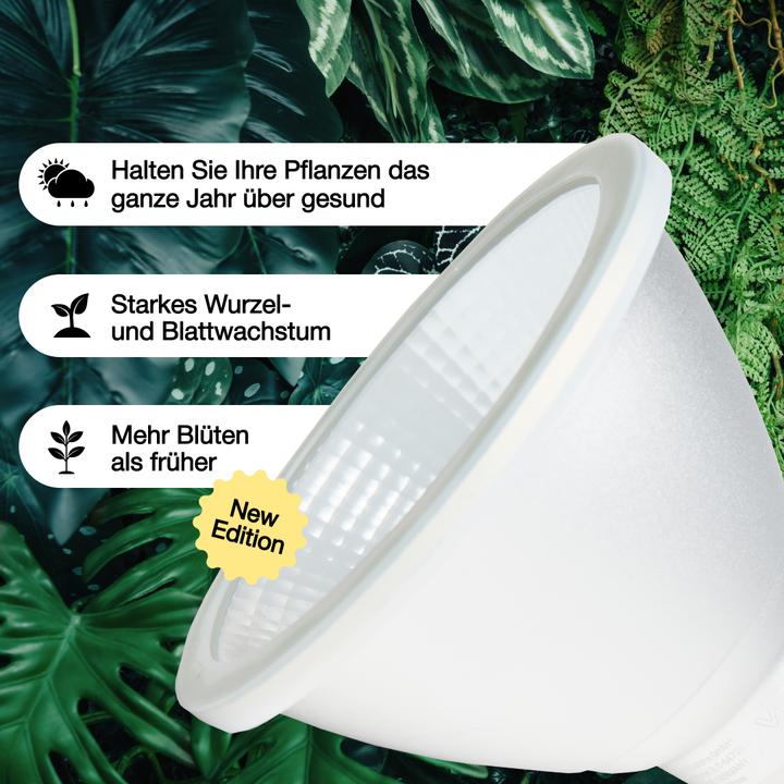 Actual product image Venso EcoSolutions E27 plant lamp "Indoor plants" 15W 60 °, improved photosynthesis and higher chlor (LED)