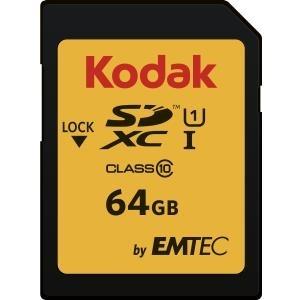 Actual product image Kodak EKMSD64GXC10K (64 GB, SDXC, U1, UHS-I)