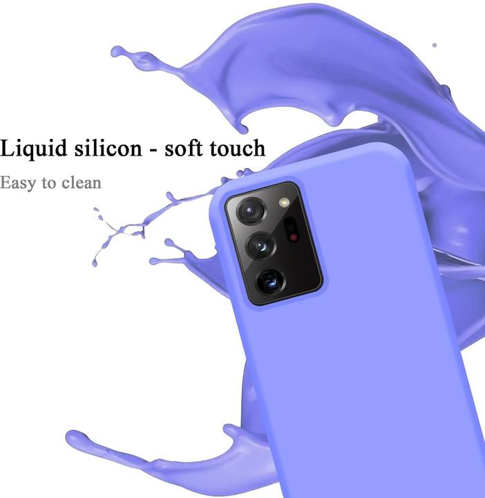 Immagine prodotto Cadorabo Copertura della cassa del silicone liquido TPU (Samsung Galaxy Note 20 Ultra)