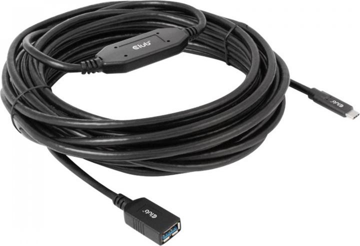 Actual product image Club 3D Club3D Cable USB 3.2 Type C <> USB Type A St/Bu (10 m, USB 3.2 Gen 1)