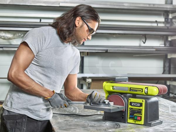 Produktbild Ryobi Bandschleifer (Bandschleifer, Tellerschleifer, 370 W)