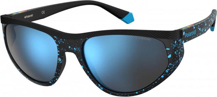 Image du produit Polaroid lunettes de soleil wayferer 7033/S unisexe noir/bleu