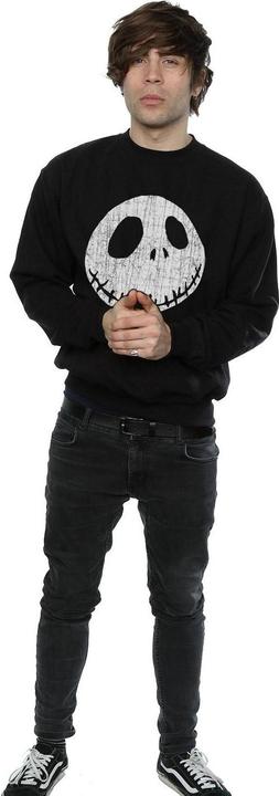 Image du produit Disney - Sweat NIGHTMARE BEFORE CHRISTMAS JACK CRACKED FACE - Homme (L)