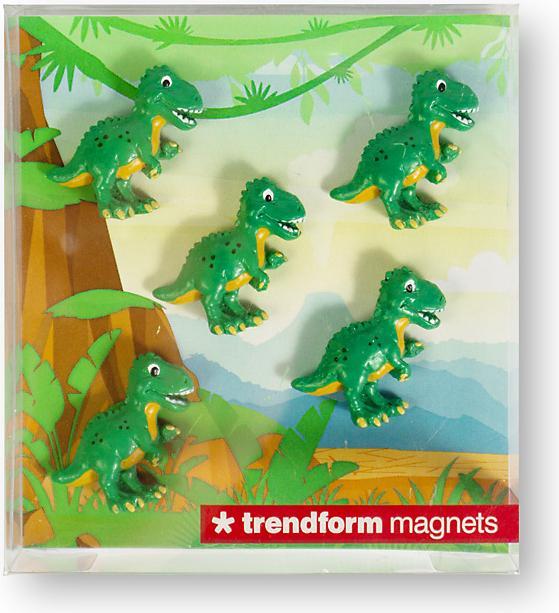 Produktbild Trendform Magnete DINO 5er Set grün (5 x)