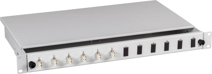 EFB Elektronik Spleissbox LC 50/125µ a.OM3,24 Pigtails abgesetzt/12 Kuppl