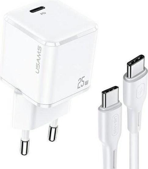 Produktbild Usams T42 mini charger 1x USB-C 3 A (6958444973081) (25 W)