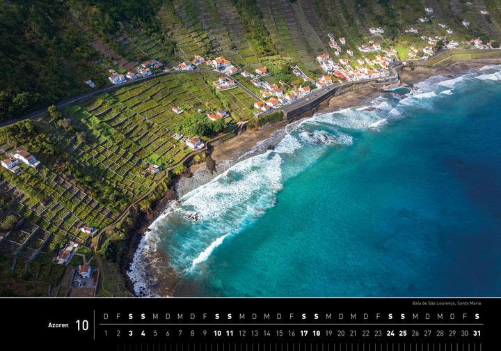 Produktbild Azoren Premiumkalender 2026 (50 x 35 cm, Harter Einband, Deutsch)