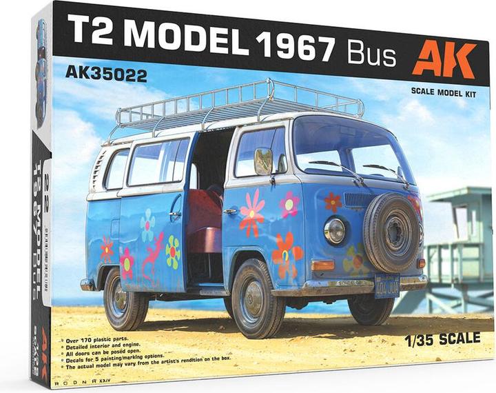 Immagine prodotto AK Interactive Modello T2 1967 BUS in scala 1/35