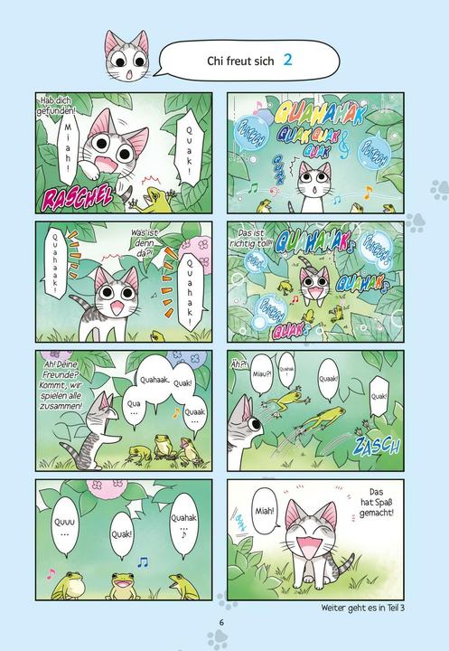 Actual product image Süsse Katze Chi: Chi's Sweet Adventures 4 (German, Konami Kanata, Kinoko Natsume, 2021)