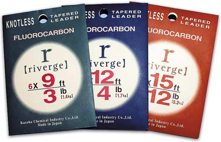 Riverge Fluocarbon Vorfach knotless (0.00 kg, 0.39 mm)