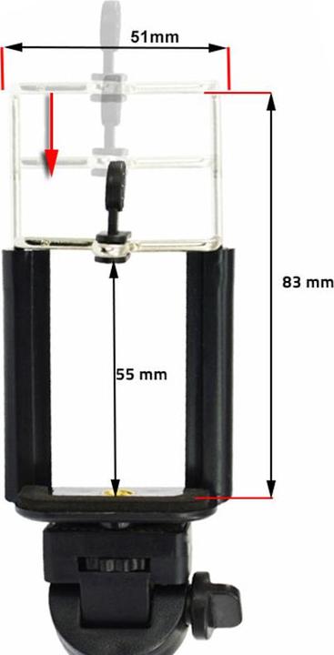 Actual product image Hermex Selfie Stick GREEN for Apple iPhone & Android Smartphones