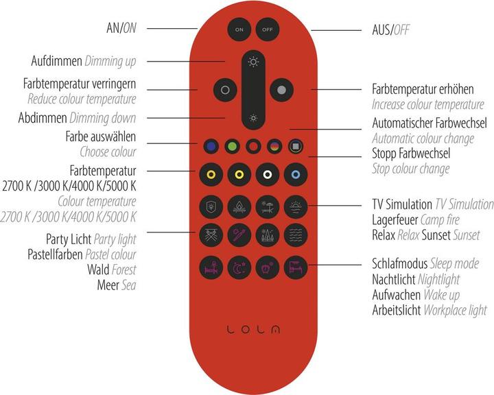 Produktbild Just Light LED Deckenlampe LOLAsmart - MAXI Steuerbar per Tuya App, CCT RGB dimmbar Fernbedienung (3240 lm)