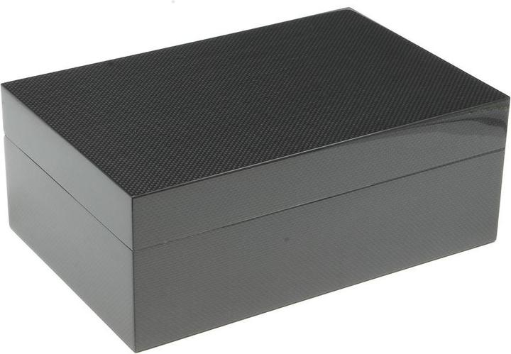 Actual product image Gentili Humidor Carbon 30 Cigars