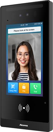 Produktbild Akuvox Video-TFE E18C Kit On-Wall, face recognition, mobile access