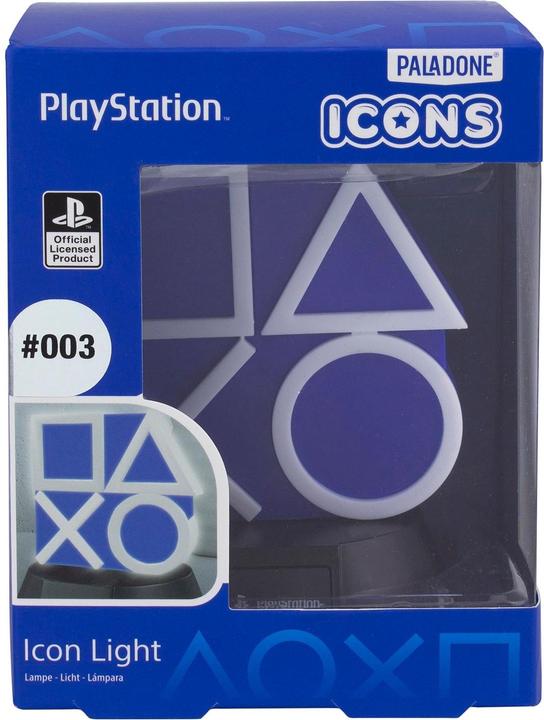 Actual product image Paladone Products PlayStation icons lempa
