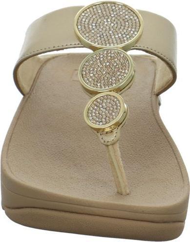 Image du produit Fitflop Halo Bead-Circle Metallic Toe-Post (40)