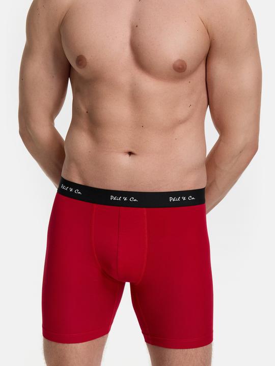 Immagine prodotto Phil & Co. Berlin Boxer lungo retrò (XXL, Confezione da 2)