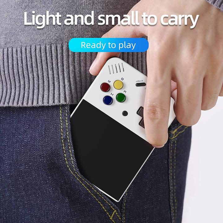 Actual product image Miyoo Mini Plus Retro Gaming Console with 128GB incl. 28000 pre-installed games