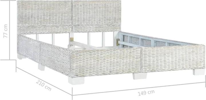 Actual product image VidaXL Bettgestell (140 x 200)