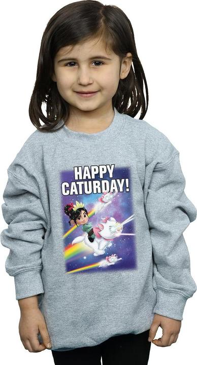 Image du produit Disney - Sweat WRECK IT RALPH HAPPY CATURDAY - Fille (152, 158)