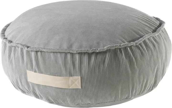 Produktbild Activity Board Sitzsack für Kinder, rund, Kord, grau (Kindersitzgruppe)
