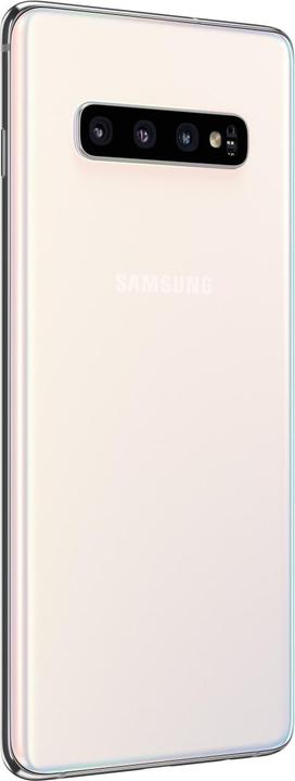 Produktbild Samsung Galaxy S10+ (128 GB, Prism White, 6.40", Hybrid Dual SIM, 16 Mpx, 4G)