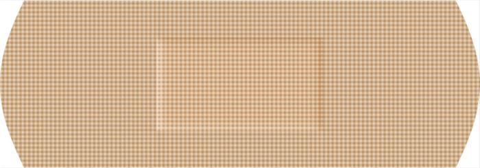 Detectaplast Elastische Pflaster, hautfarben 25x72 mm 100Stk (100 x)