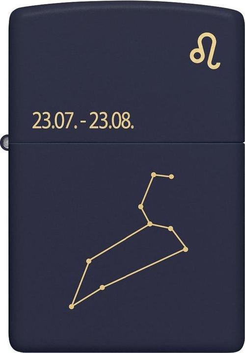 Actual product image Zippo Zodiac Leo Design