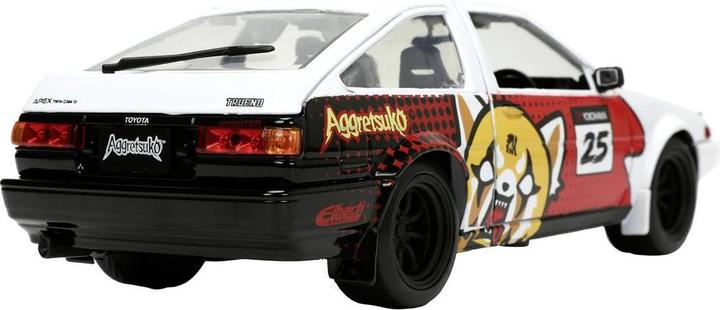 Actual product image Jada Aggretsuko 1986 Toyota Trueno AE86 1:24