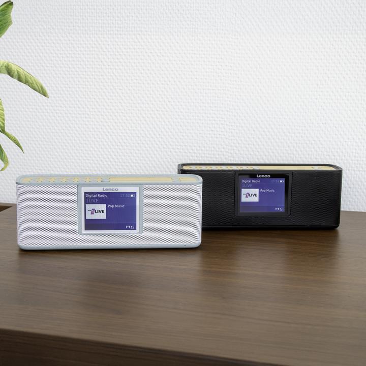 Actual product image Lenco PDR-045BK (DAB+, FM, Bluetooth)
