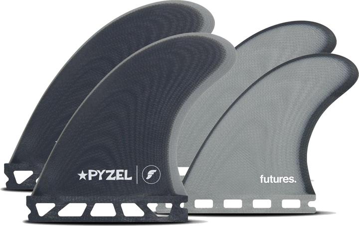 Futures Quad Fin Set Pyzel Padillac Control